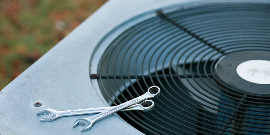 air conditioners with wrench on top