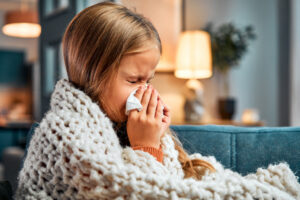 Child Sick Because Of Poor Indoor Air Quality